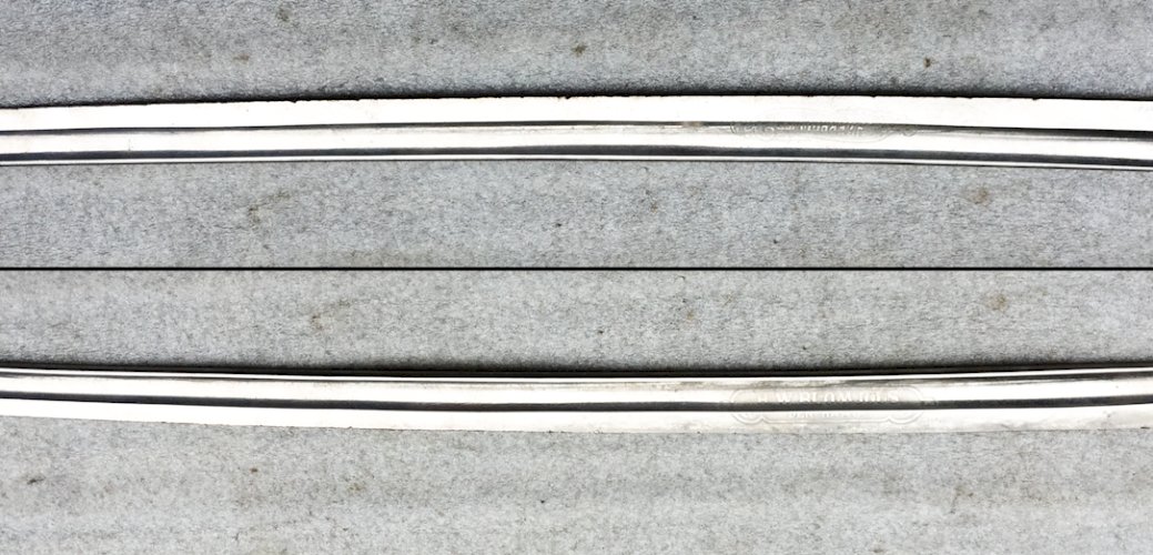 RARE & SUBLIME SABRE DOFFICIER HOLLANDAIS,  W.K. & C. /  H.W.BLOMJOUS , XIX, ORIGINAL