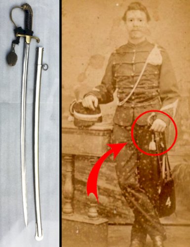 RARE & SUBLIME SABRE DOFFICIER HOLLANDAIS,  W.K. & C. /  H.W.BLOMJOUS , XIX, ORIGINAL