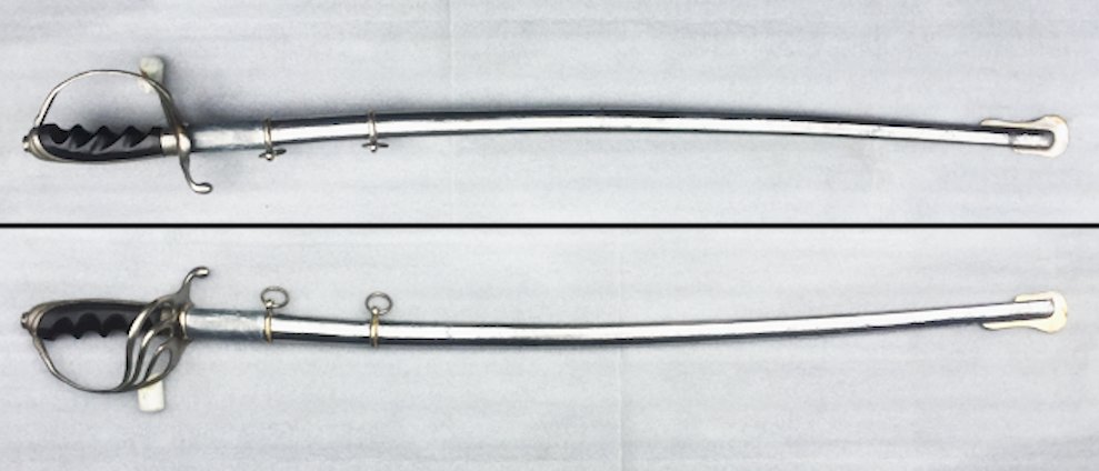 RARE & SUBLIME SABRE USA LAME GRAVÉE MOD.1902 : PÉRIODE WW1 XX ORIGINAL