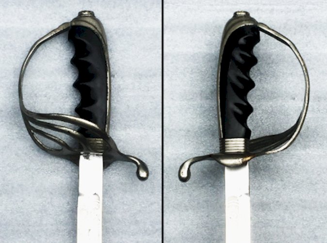 RARE & SUBLIME SABRE USA LAME GRAVÉE MOD.1902 : PÉRIODE WW1 XX ORIGINAL