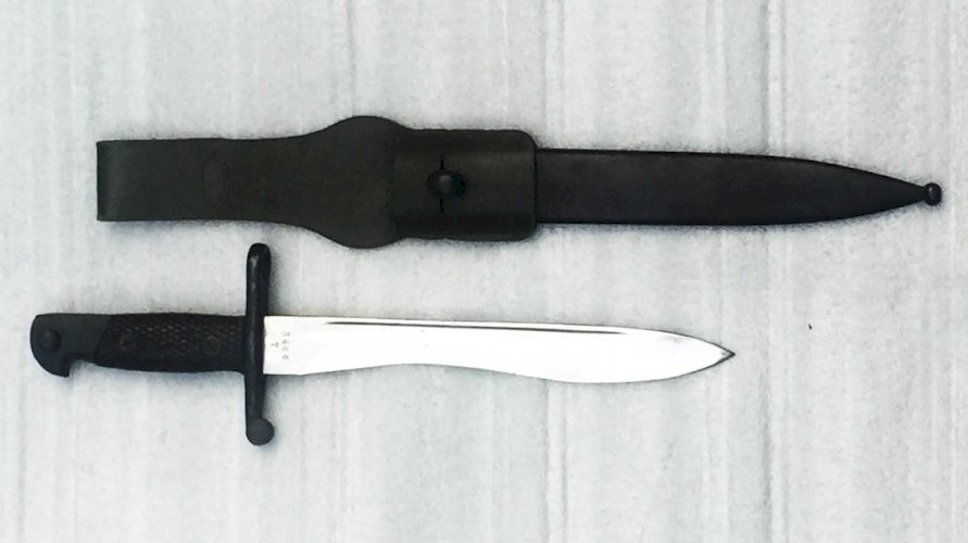 ✔RARE & SUPERBE BAIONNETTE DAGUE ESPAGNOLE TOLEDO MAUSER + BAUDRIER XIX ORIGINAL #26