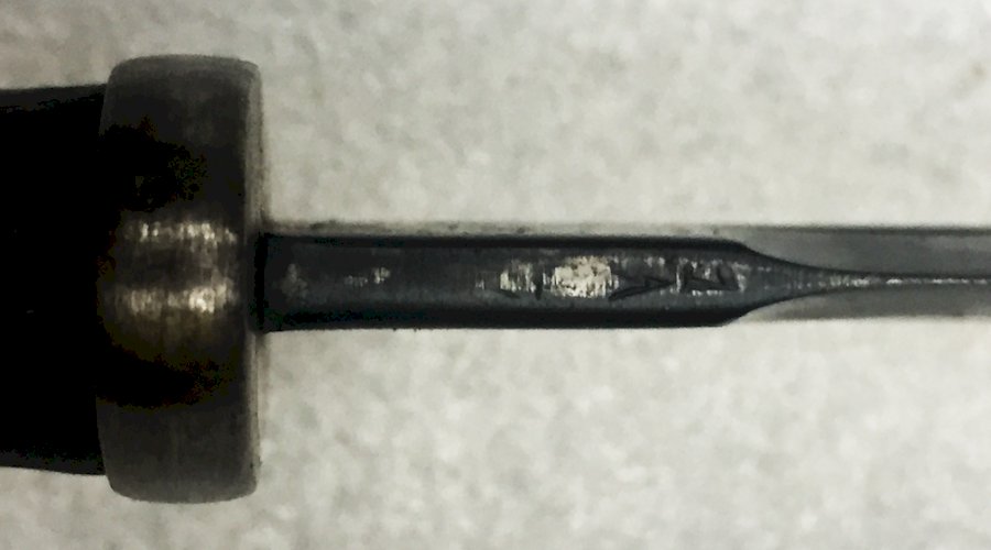 RARE & SUPERBE BAIONNETTE, DAGUE PORTUGAL MAUSER VERGUEIRO, MOD.1904, BRONZAGE DORIGINE, ORIGINAL