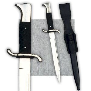 ✔RARE & SUPERB GERMAN DAGGER / DAGGER, GERMAN FIREFIGHTERS, WW1 OR WW2, ORIGINAL #8