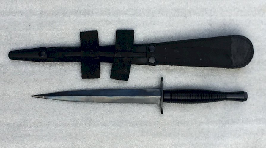 RARE & SUPERBE POIGNARD PARACHUTISTE ANGLAIS PARA J.NOWILL & SONS SHEFFIELD XX ORIGINAL