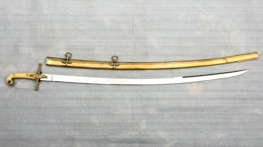 RARE & SUPERBE SABRE ANGLAIS STYLE MAMELOUK ANGLAIS MARINE ROYAL NAVY XX