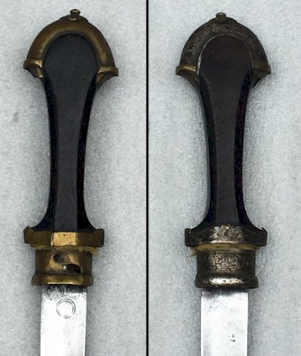 RARE & SUPERBE SABRE COURT KANDJAR / KHANDJAR / KINDJAL / KINJAL JAMBYA KOUMIA XIX ORIGINAL