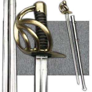 RARE & VERY BEAUTIFUL FRENCH CUIRASSIER SABRE, EMPIRE, KLINGENTHAL, IN EXCELLENT CONDITION