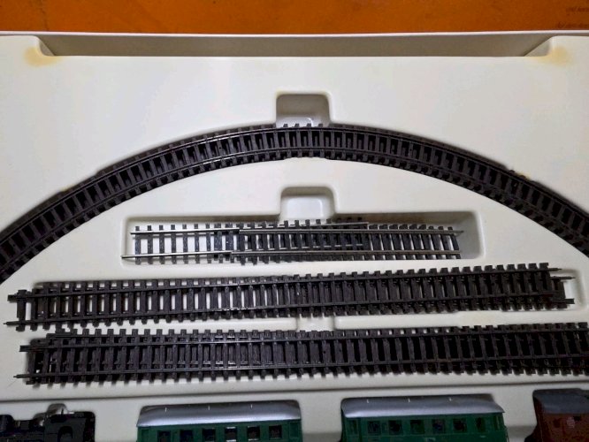 RARE Vintage Arnold Rapido N-Scale Train Set Made W. Germany 60s/70s  in Box!