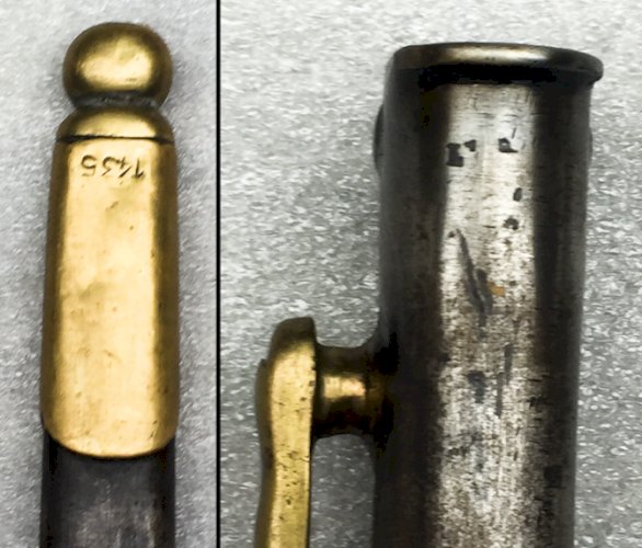 RARISSIME BAIONNETTE DE LA POLICE CHILIENNE M1874 ALEX COPPEL XIX WW1 ORIGINAL