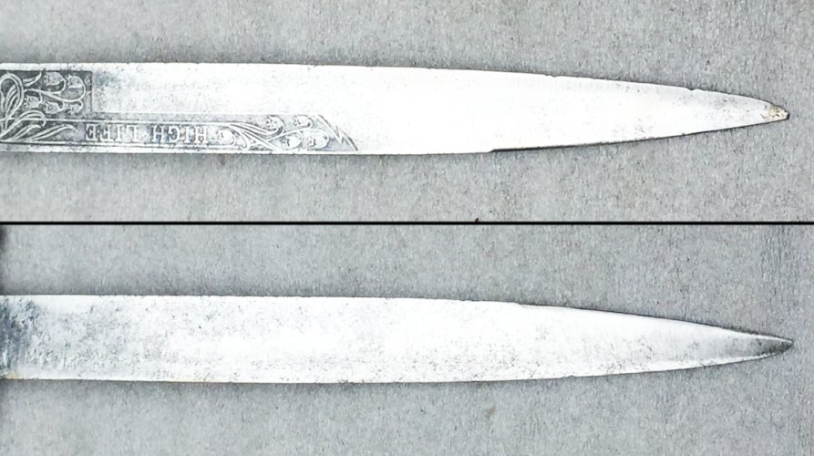 RARISSIME & BEAU POIGNARD / SABRE AMÉRIQUE DU SUD / ALLEMAND,  HIGH LIFE , XIX, ORIGINAL #44