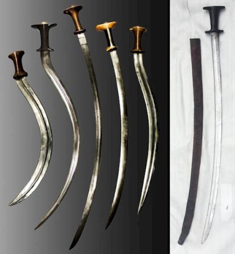  RARISSIME & BEAU SABRE DE LETHIOPIE, PERIODE WW2, GUERRE ITALIE-ETHIOPIE, XX, ORIGINAL