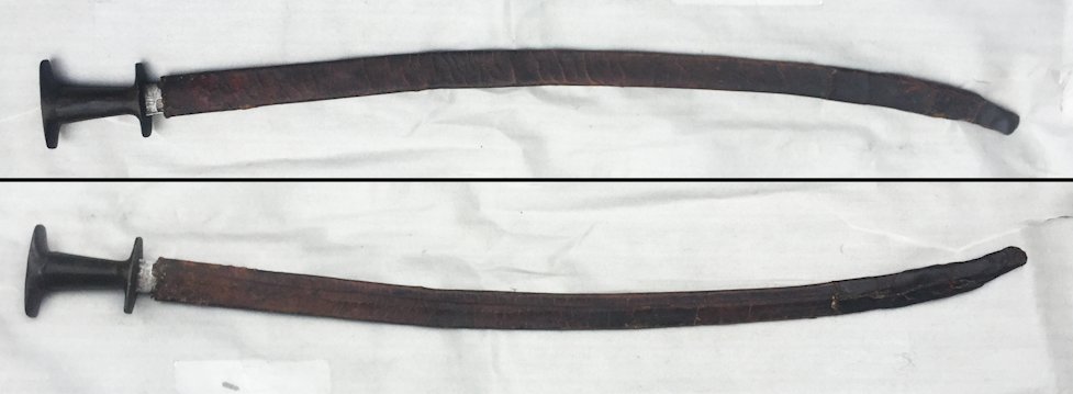  RARISSIME & BEAU SABRE DE LETHIOPIE, PERIODE WW2, GUERRE ITALIE-ETHIOPIE, XX, ORIGINAL
