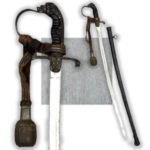 ✔RARE & BEAUTIFUL PRUSSIAN OFFICER'S SABER, GERMAN, LION'S HEAD, XIX, WW1, ORIGINAL #16