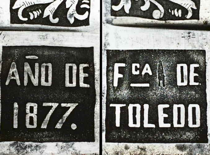 RARISSIME  DAGUE DE LUXE ESPAGNOLE  TOLEDO 1877, PAS SABRE, ESPAGNE, XIX, ORIGINAL