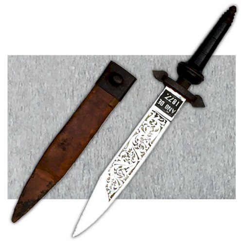 RARISSIME BAIONNETTE BOUCHON - PLUG TOLEDO 1877 PAS SABRE ESPAGNE XIX ORIGINAL