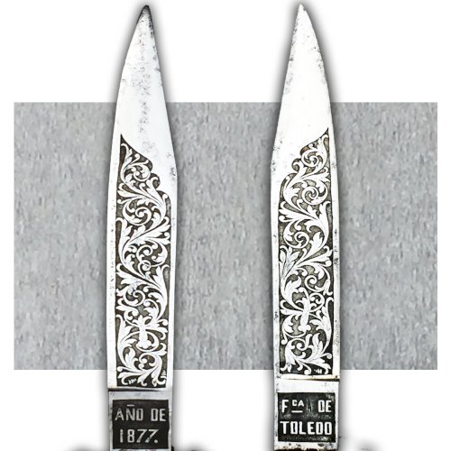 RARISSIME BAIONNETTE BOUCHON - PLUG TOLEDO 1877 PAS SABRE ESPAGNE XIX ORIGINAL