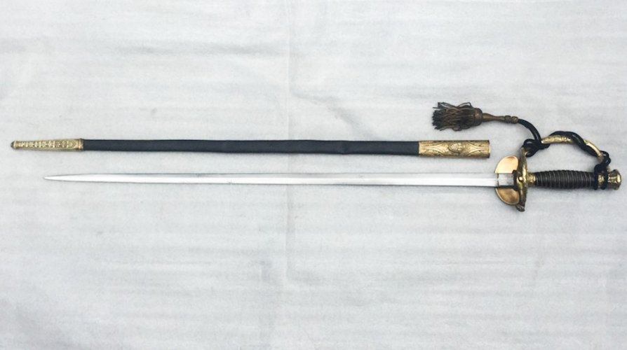 Rarissime ÉPÉE BELGE de GÉNÉRAL Luxe LEOPOLD II M1845 XIX Original