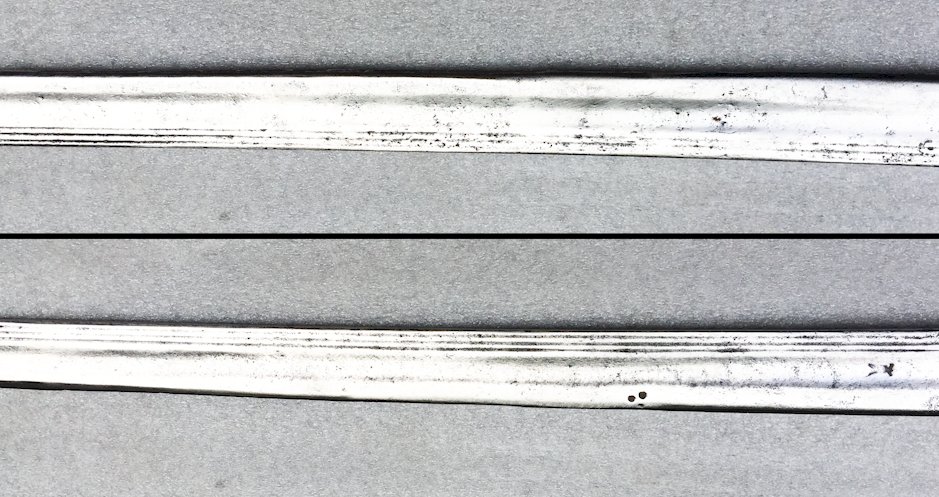 RARISSIME & MAGNIFIQUE SABRE NIMCHA LAME MAQUÉE XIX ORIGINAL