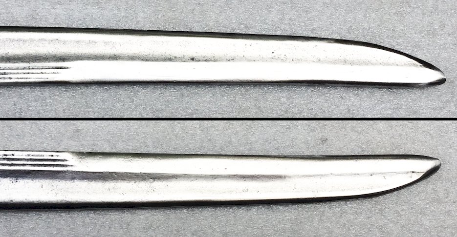 RARISSIME & MAGNIFIQUE SABRE NIMCHA LAME MAQUÉE XIX ORIGINAL