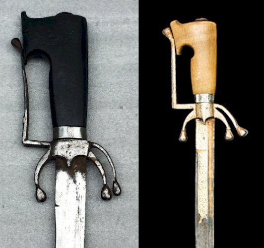 RARISSIME & MAGNIFIQUE SABRE NIMCHA LAME MAQUÉE XIX ORIGINAL