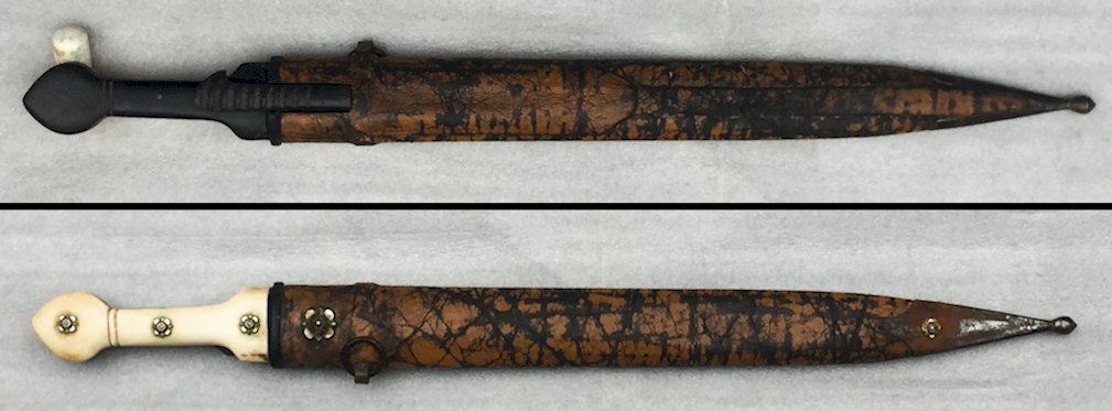 RARISSIME & MASSIF KINDJAL CAUCASIEN COSAQUE RUSSIE IMPÉRIALE NICOLAS II XIX ORIGINAL