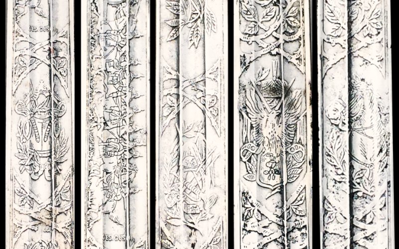 RARISSIME & MASSIF SABRE DE LUXE, PALASH DE CUIRASSIER PRUSSIEN, LAME GRAVEE, KAISER, XIX, ORIGINAL