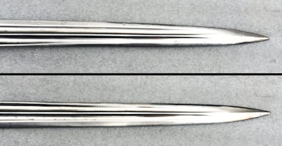 RARISSIME & MASSIF SABRE D'OFFICIER DE DRAGON FRANCAIS KLINGENTHAL MOD.1854 - 2 EMPIRE ORIGINAL