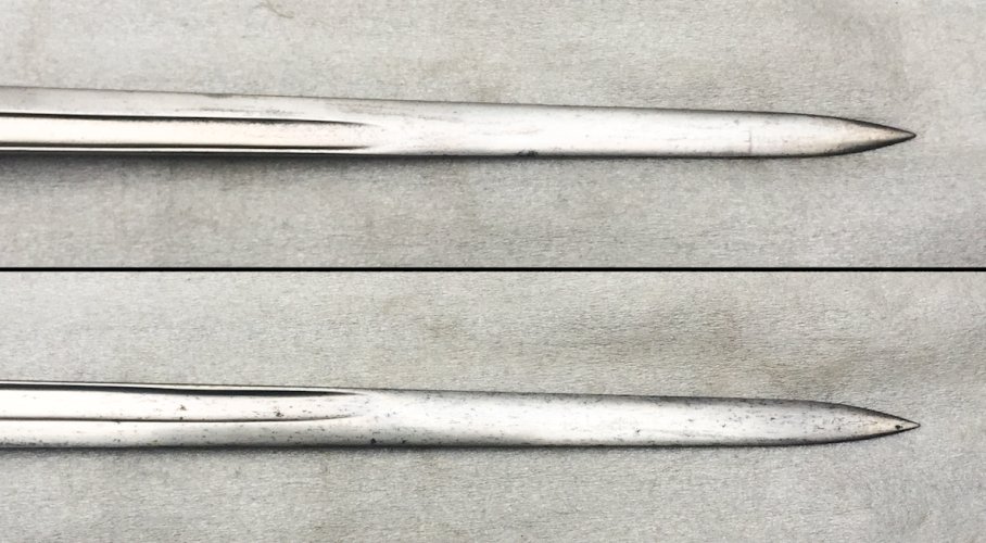 RARISSIME & MASSIF SABRE PALASH FRANCAIS DOFFICIER DE CAVALERIE DE LIGNE, MOD. 1882, XIX, ORIGINAL