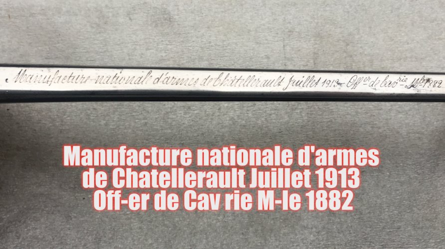 RARISSIME & MASSIF SABRE PALASH FRANCAIS DOFFICIER DE CAVALERIE DE LIGNE, MOD. 1882, XIX, ORIGINAL