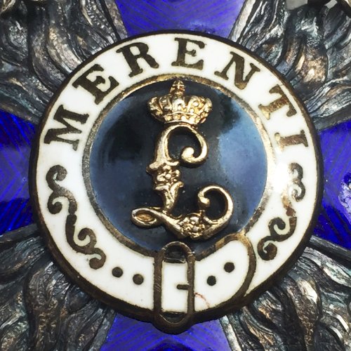 RARISSIME ORDRE MILITAIRE DU MÉRITE BAVAROIS 4EME CLASSE ARGENT SILVER 1905 ORIGINAL