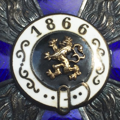 RARISSIME ORDRE MILITAIRE DU MÉRITE BAVAROIS 4EME CLASSE ARGENT SILVER 1905 ORIGINAL