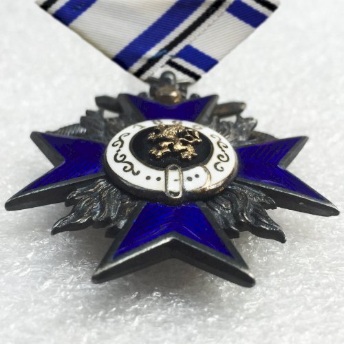 RARISSIME ORDRE MILITAIRE DU MÉRITE BAVAROIS 4EME CLASSE ARGENT SILVER 1905 ORIGINAL