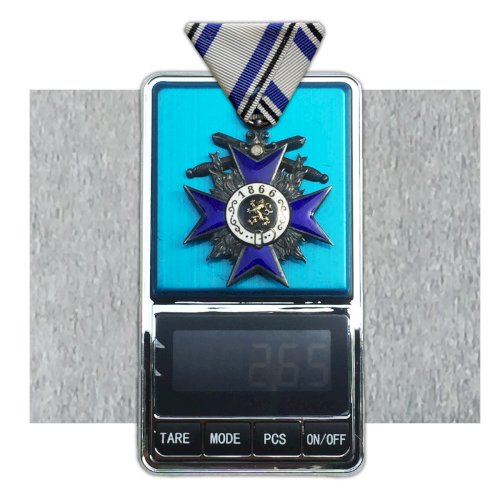 RARISSIME ORDRE MILITAIRE DU MÉRITE BAVAROIS 4EME CLASSE ARGENT SILVER 1905 ORIGINAL