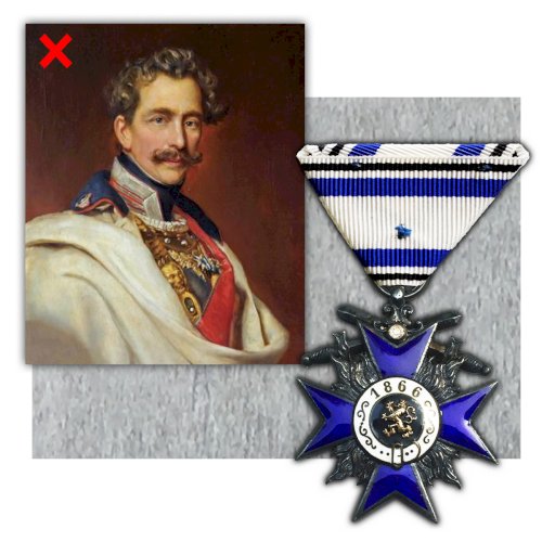 RARISSIME ORDRE MILITAIRE DU MÉRITE BAVAROIS 4EME CLASSE ARGENT SILVER 1905 ORIGINAL