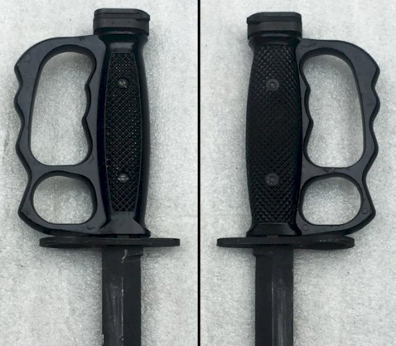 RARISSIME POIGNARD BAIONNETTE COUP DE POING USM7 USA POSTWW2 VIETNAM ORIGINAL