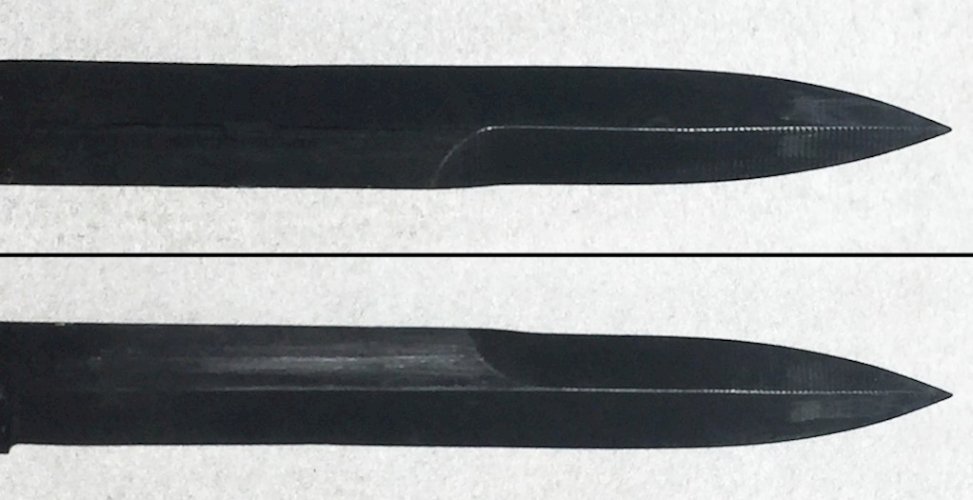 RARISSIME POIGNARD BAIONNETTE COUP DE POING USM7 USA POSTWW2 VIETNAM ORIGINAL