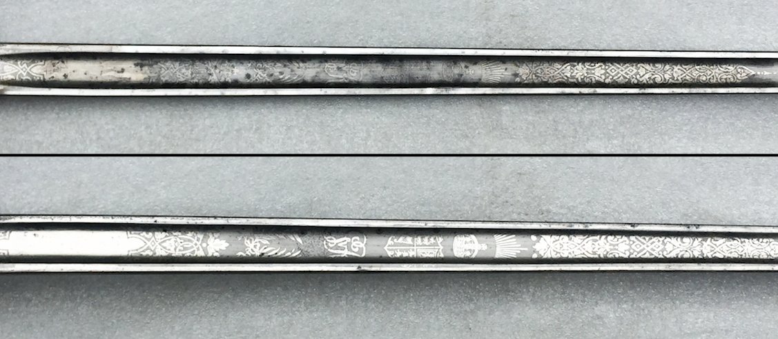RARISSIME SABRE ANGLAIS BRITANNIQUE M1897 WW1 - NUMÉROTÉ - Orginal
