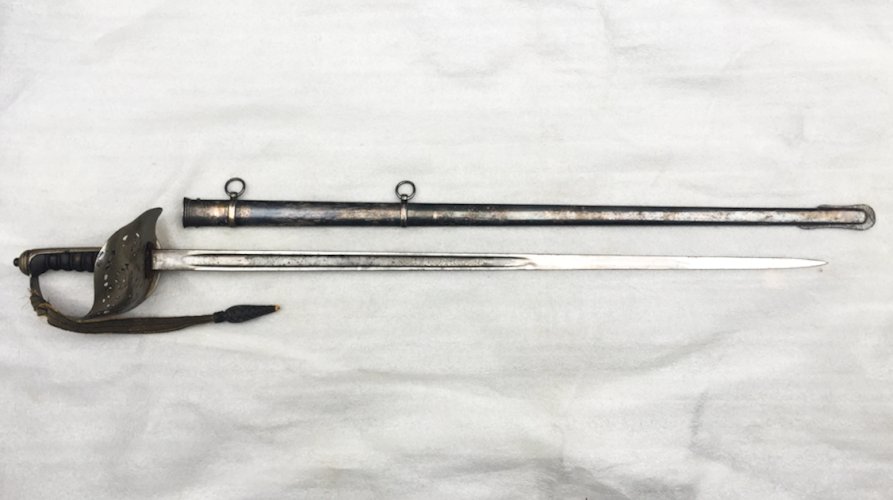 RARISSIME SABRE ANGLAIS BRITANNIQUE M1897 WW1 - NUMÉROTÉ - Orginal