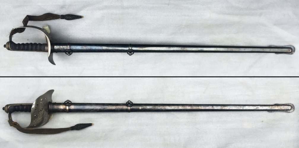 RARISSIME SABRE ANGLAIS BRITANNIQUE M1897 WW1 - NUMÉROTÉ - Orginal