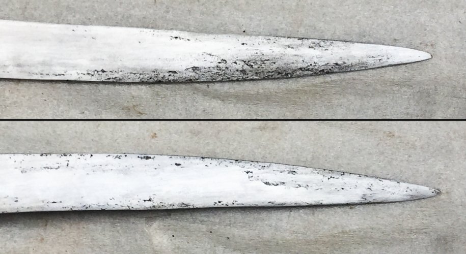 RARISSIME SABRE COURT DE VÉNNERIE, NAPOLEON III, YATAGAN, LAME GRAVÉE, XIX, ORIGINAL