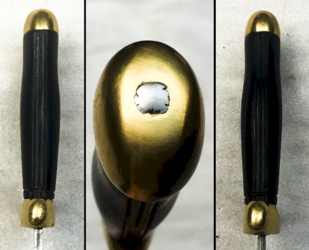 RARISSIME SABRE COURT DE VÉNNERIE, NAPOLEON III, YATAGAN, LAME GRAVÉE, XIX, ORIGINAL