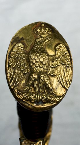 ✔RARISSIME SABRE DE LUXE DE HAUT OFFICIER MITRAILLEUR, SECONDE EMPIRE, DORURE DORIGINE, 1849, ORIGINAL