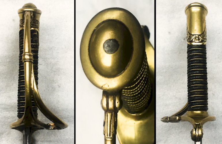 RARISSIME SABRE FRANCAIS MOD. 1821 NATIONALE FRANCAISE KLINGENTHAL (?) XIX ORIGINAL