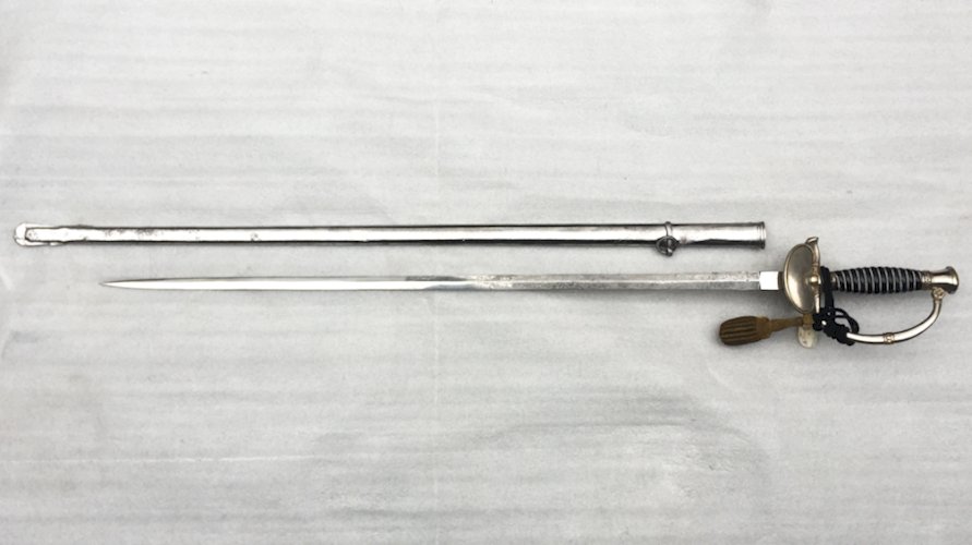 RARISSIME & SUBLIME ÉPÉE BELGE DE MÉDECIN MILITAIRE M.1845 LEOPOLD II XIX ORIGINAL