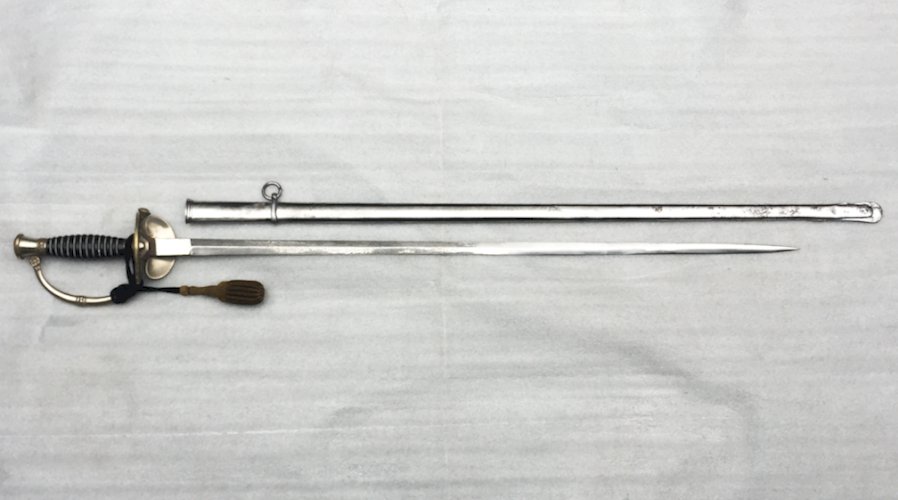 RARISSIME & SUBLIME ÉPÉE BELGE DE MÉDECIN MILITAIRE M.1845 LEOPOLD II XIX ORIGINAL