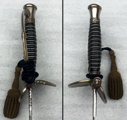 RARISSIME & SUBLIME ÉPÉE BELGE DE MÉDECIN MILITAIRE M.1845 LEOPOLD II XIX ORIGINAL