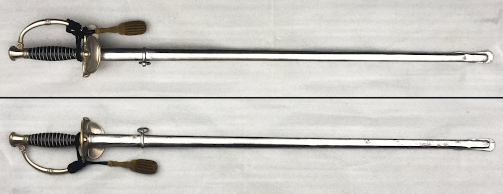 RARISSIME & SUBLIME ÉPÉE BELGE DE MÉDECIN MILITAIRE M.1845 LEOPOLD II XIX ORIGINAL