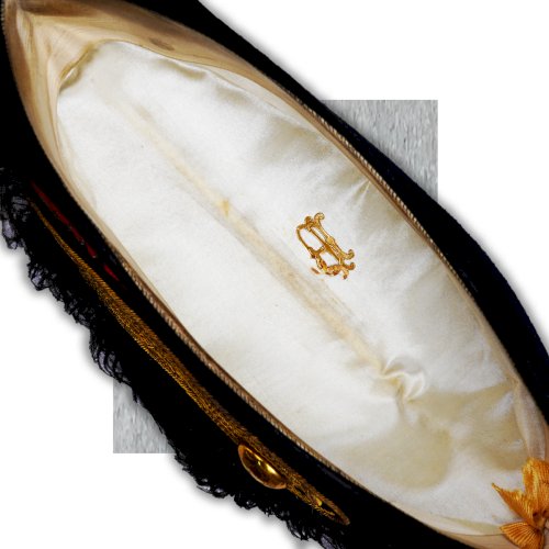 RARISSIME & SUPERBE BICORNE BELGE, ETAT MAJOR, FILE DORÉ, POUR OFFICIER, FIN XIX, ORIGINAL