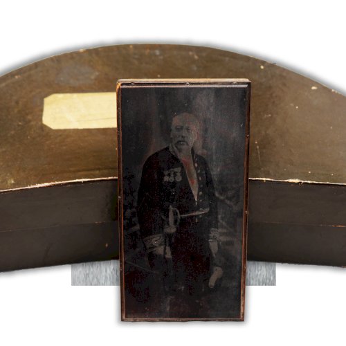 RARISSIME & SUPERBE BICORNE BELGE, ETAT MAJOR, FILE DORÉ, POUR OFFICIER, FIN XIX, ORIGINAL