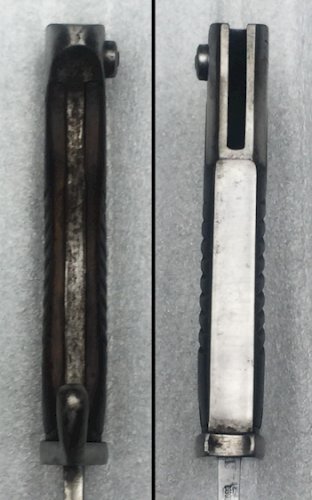 RARISSIME & SUPERBE GLAIVE / BAIONNETTE ALLEMANDE, PRUSSIENNE, H.MUNDLOS & C°, WW1, ORIGINAL